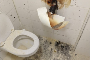 Einsatz-Nr. 92: Kleinbrand in einer öffentlichen Toilette